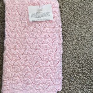NWT Pink Baby Afghan very soft